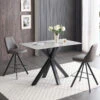 Vittorio Bar Table With Marble Effect Top