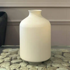 Off-White Bottle Vase