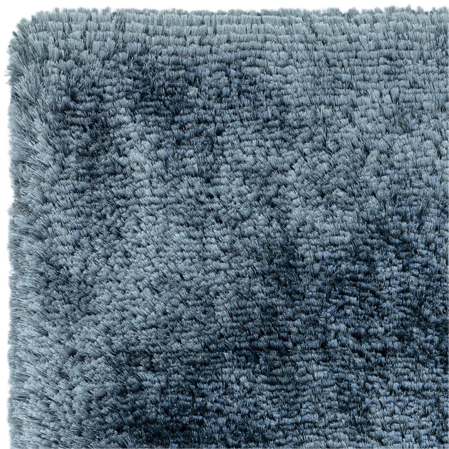 Plush Shaggy Airforce Blue 160cm X 230cm Rug 4 Plush Shaggy Airforce Blue 160cm X 230cm Rug - Image 4