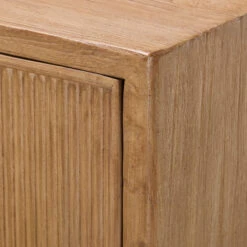 Linea 3 Drawer Elm Wood Sideboard -Housingunits a09fb01032164abbf6948bebf0d12809