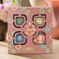 Yankee Candle Tumbler & 3 Votive Candles Gift Set