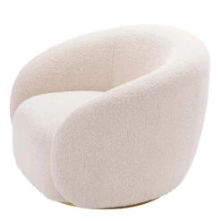 Eichholtz Brice Boucle Swivel Chair In Cream 7 Eichholtz Brice Boucle Swivel Chair In Cream -Housingunits a17a7fff258919c78346aab9896ec133