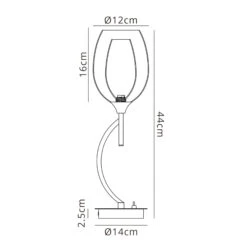 Delia French Gold Table Lamp With Iridescent Wine Glass Shade -Housingunits a18c8d5e8894e9f6edd55ed6bd691b37 1