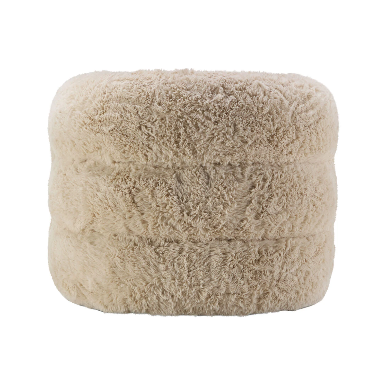 Maya Sand Beige Faux Sheepskin Accent Armchair 4 Maya Sand Beige Faux Sheepskin Accent Armchair - Image 4