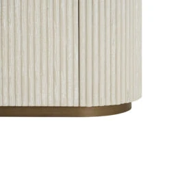 Serenity White Reeded 4 Door Sideboard -Housingunits a29e0ce05eed94902c1cd6cfeb150fec