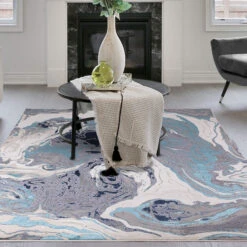 Aurora Ocean 200cm X 290cm Rug