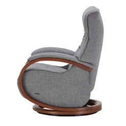 Himolla Mosel Maxi Grey Fabric Manual Recliner Chair -Housingunits a2ef238658381218e14252aaecdf03db