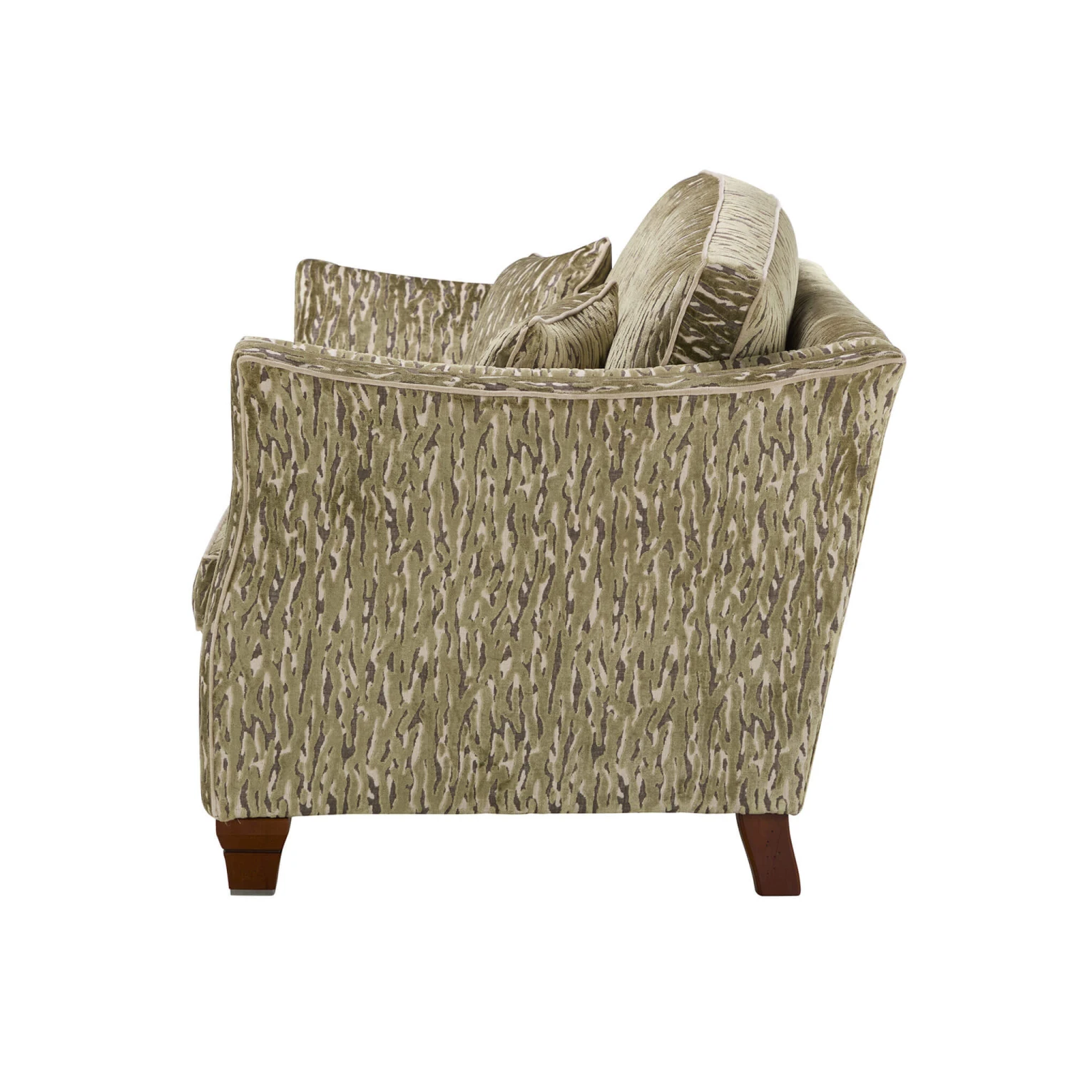 David Gundry Valencia Camino Sage Fabric Large Sofa 3 David Gundry Valencia Camino Sage Fabric Large Sofa - Image 3