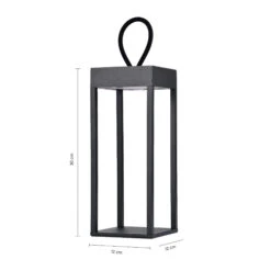 Sable Grey LED USB Charging Lantern -Housingunits a3f3219ca1cd09c491c991d1bb80a167