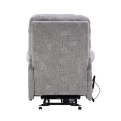 Celebrity Hollingwell Pebble Grey Fabric Grande Dual Lift & Rise Recliner Chair -Housingunits a418a6bf0ac1841fe81691847134079b