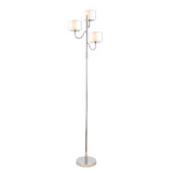 Laura Ashley Southwell Polished Nickel 3 Light Floor Lamp 7 Laura Ashley Southwell Polished Nickel 3 Light Floor Lamp -Housingunits a4c9630ba6ad3877267e2dbc6d235a2f