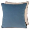 Two Faced Blue & Champagne Large Cushion