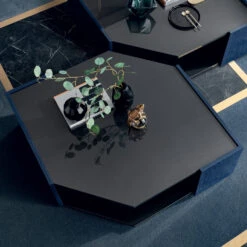 Celeste High Gloss Cobalt Blue Rectangular Coffee Table -Housingunits a5b174863a60f61c2e5a5bb01df696ba