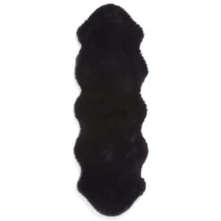 Super Teddy Black Double Sheepskin Rug -Housingunits a5e4e2c2fff6ceb0fe674efe248e03f7