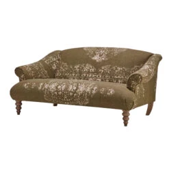 Tetrad Jacaranda Khaki Patterned Fabric Petite 2 Seater Sofa -Housingunits a5f51adbc7283ae978c4c1de2d35bd60