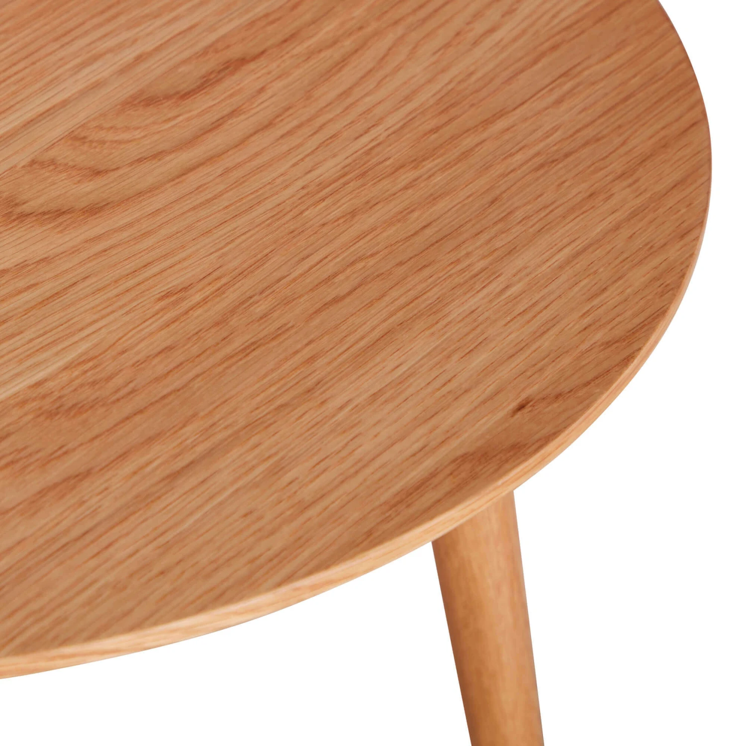 Aarhus Round Natural Oak Side Tables 2 Aarhus Round Natural Oak Side Tables - Image 2