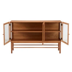 Aarhus Natural Oak And Glass Sideboard -Housingunits a6e54cd8aa3bdfd8da105cc4a4e186d1 1