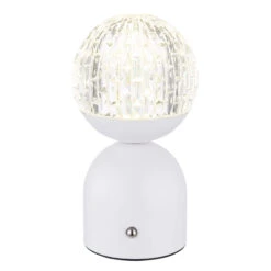 Mystic White Sparkle Table Lamp -Housingunits a88b59d3fb036965f5fa6d6d6e4722cc