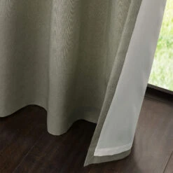 Melville Lined Green 90" X 90" Eyelet Curtains -Housingunits a8dda09a3fc4639f8cbf3c219d06b3c2 4