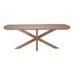 Stephanie 220cm Solid Brushed Ash Dining Table -Housingunits a947bc12cfc2dba88d85f7e95771b0f9