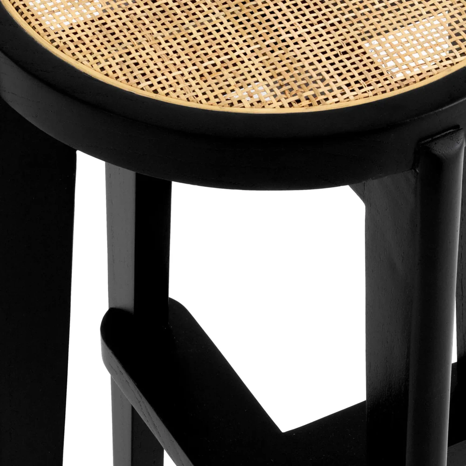 Eichholtz Dareau Classic Black Bar Stool 3 Eichholtz Dareau Classic Black Bar Stool - Image 3
