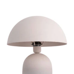 Boaz Large Warm Grey Textured Iron Table Lamp -Housingunits aa6aa135280f55caa940eb10dff49816