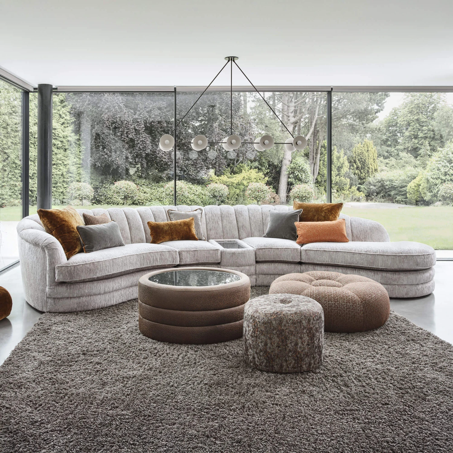 Duresta Bardot Lunel Oyster Grand Left Hand Arm Unit 1 Duresta Bardot Lunel Oyster Grand Left Hand Arm Unit