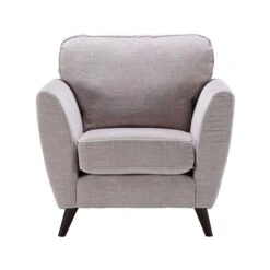 Aurelia Maeve Natural Fabric Armchair