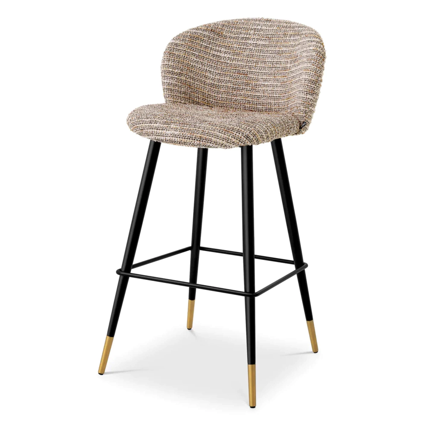 Eichholtz Volante Mademoiselle Beige Bar Stool 1 Eichholtz Volante Mademoiselle Beige Bar Stool