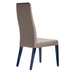 Celeste High Gloss Cobalt Blue 196cm Extending Dining Table & 6 High-Back Grey Faux Leather Chairs -Housingunits ac6723a9a73a7b9d6a155b6b027fe5af 1