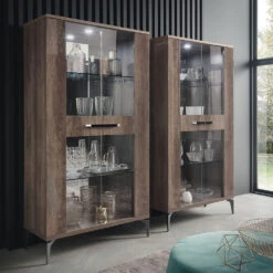 Medina 2 Door Display Cabinet