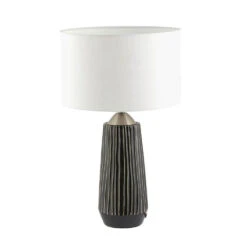 Artemis Grey Tall Table Lamp