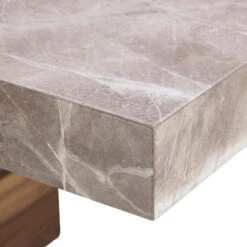 Goya 200cm Brown Marble Dining Table -Housingunits aded3dd4b3b1e99a7bdc339894babec4