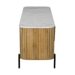 Rochelle Mango Wood & Marble TV Unit -Housingunits ae306b55a512e283e98a7060a23b1e98