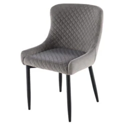 Rossini Extending Dining Table And 6 Toby Light Grey Velvet Dining Chairs -Housingunits af4d7ddfd74682d21f83c05e01a899c8