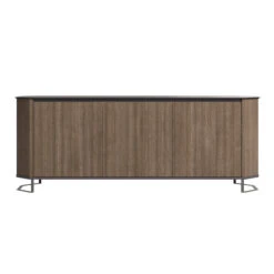Oratino 3 Door Ribbed Wood Sideboard -Housingunits aff383b0bd9aad603cbdb5e32ef38c9b