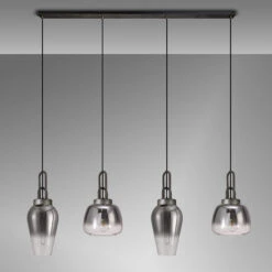 Hectar Pewter & Smoked Fade Glass 4 Light Bar Pendant -Housingunits b04280758999c84bbfbec7453c0a8d4f 1