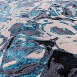 Aurora Foam Metallic Blue 160 X 230cm Rug 7 Aurora Foam Metallic Blue 160 X 230cm Rug -Housingunits b0670cd10a9281b1caf246a6bef2e38b