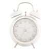 White Glam Diamonds Alarm Clock