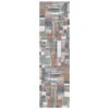 Galleria Multi Block 67cm X 230cm Runner