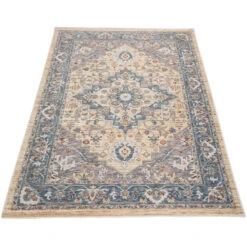 Legacy Blue Cream 120cm X 180cm Rug -Housingunits b1a7b94905a473168389453c16086834