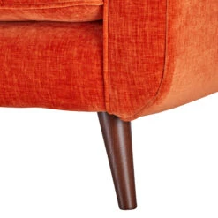 Orla Kiely Ivy Snuggler Sofa In Derry Orange Fabric -Housingunits b1c0630b1eec2c82a5c58f1bc8f631d1