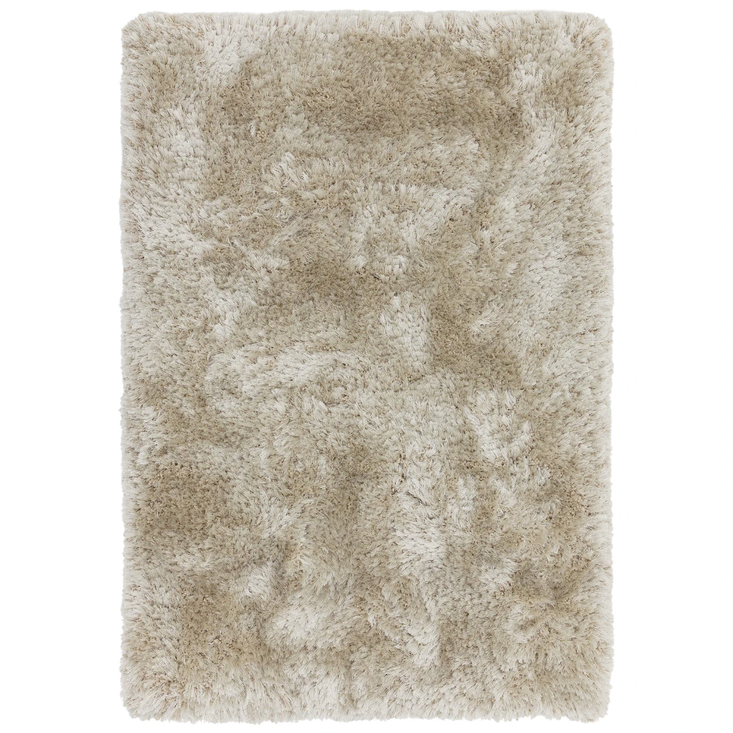 Plush Shaggy Pearl 140cm X 200cm Rug 1 Plush Shaggy Pearl 140cm X 200cm Rug
