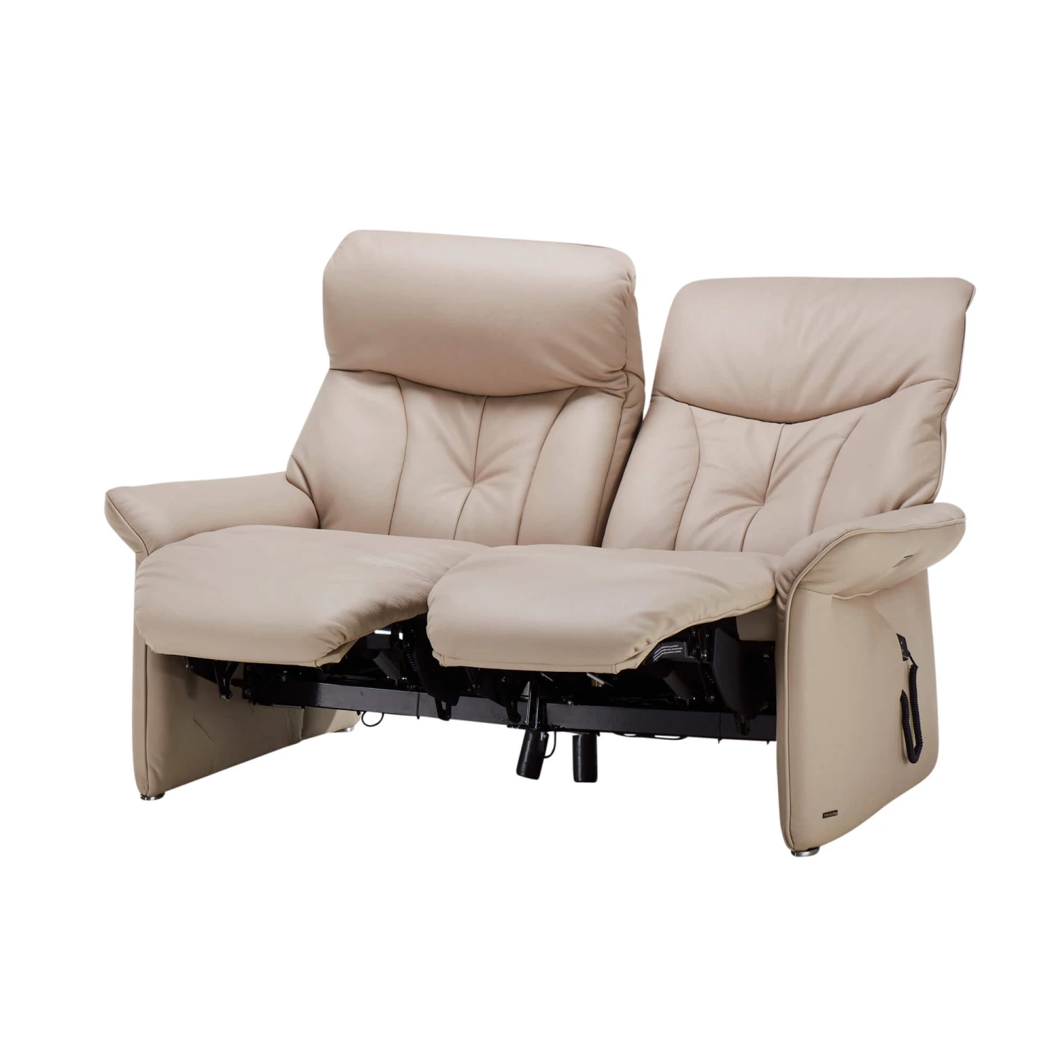 Himolla Lupo Cream Leather 2 Seater Electric Recliner Sofa 6 Himolla Lupo Cream Leather 2 Seater Electric Recliner Sofa - Image 6