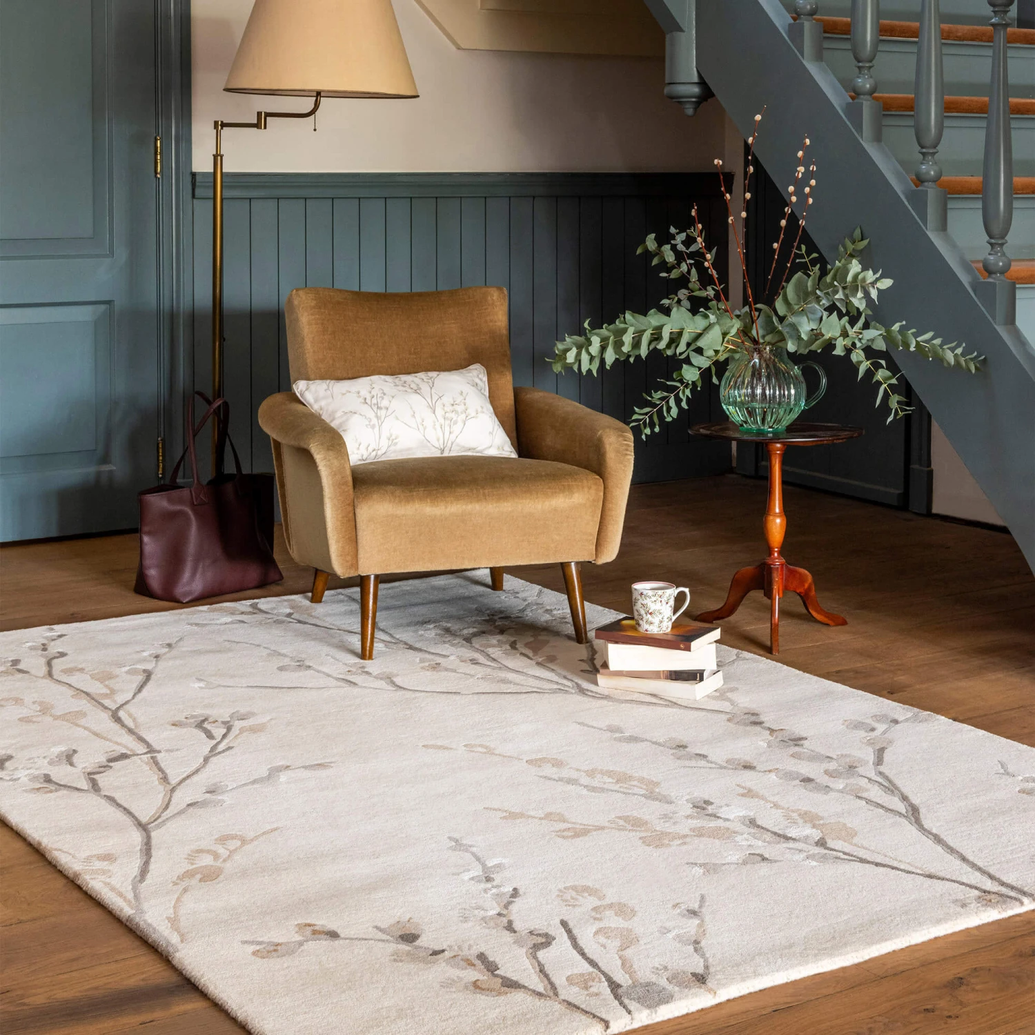 Pussy Willow Dove Grey 200cm X 280cm Rug 1 Pussy Willow Dove Grey 200cm X 280cm Rug