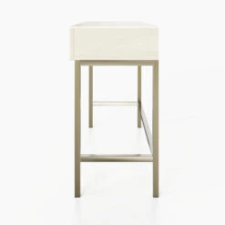 Frank Olsen Lyra Antique White Console Table -Housingunits b30a571b962e4bdd9d0115d260e51b8b 1