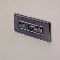 Natuzzi Greg Greige Leather Electric Recliner Armchair -Housingunits b32406c551dd343a2cc08d34339d2d27