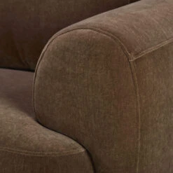 Arcadian Brown Fabric Left Hand Open Chaise Corner Sofa -Housingunits b3464068ab7bf7b599d414fa1dbbd56b