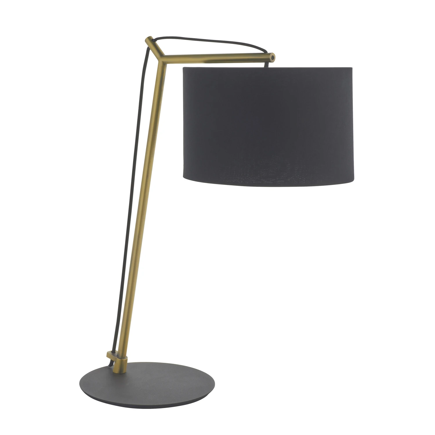 Angle Matt Brass Table Lamp 2 Angle Matt Brass Table Lamp - Image 2