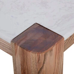 Tivoli Brushed Oak Coffee Table With Marble Top -Housingunits b41a2544ac5c9d1fd8c59703f88c4f98